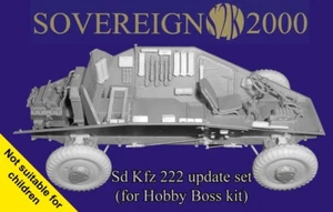 Sovereign 2000 - Sd Kfz 222 juego de actualización incluye ruedas (para hob 1/35th - S2KA014 - Imagen 1 de 7