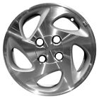 Used Machined and Painted Silver Aluminum Wheel 14 x 5.5 4261102140