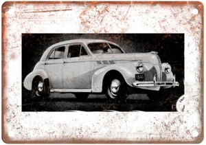 Vintage 1940 Pontiac Auto Ad Reproduction Metal Sign A12201 - Picture 1 of 2