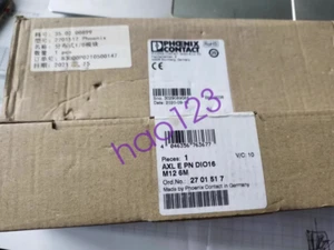 1Pcs New AXL E PN DIO16 M12 6M 2701517 Via DHL/FedEx - Afbeelding 1 van 4