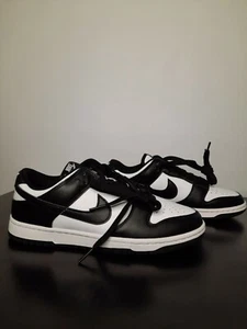 Size 7 MEN - Nike Dunk Low Black White Panda - DD1391-100 - Picture 1 of 6