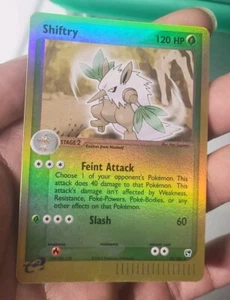 Vintage Rare Shiftry 22/100 Sandstorm Reverse Reverse Holo E-Series Pokemon Card - Picture 1 of 16