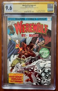 Werewolf by Night 37 CGC 9.6 SSx2 (Perlin/Moench) 3rd Moon Knight (9.8 ss = 1) - Picture 1 of 4