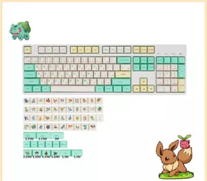 Anime Digimon Adventure PBT Keycaps Ballcaps For Cherry MX Mechanical Keyboard - Picture 1 of 10