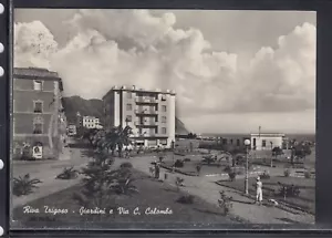Cartolina Riva Trigoso Giardini e Via C. Colombo G960 - Imagen 1 de 1