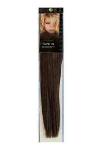 Hairaisers 18” Tape -in Hair Extensions 100% Human Hair Colour #4 - Picture 1 of 1