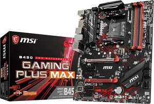 MSI B450 GAMING PLUS MAX AMD AM4 Usb3.2 Gen2 ATX Motherboard - Picture 1 of 4