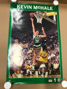 1987 Boston Celtics Kevin McHale Poster 24 X 36 basketball NBA Starline - Picture 1 of 15
