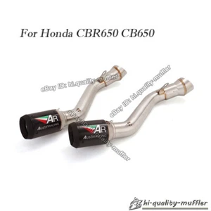 Exhaust Link Pipe Muffler Replace Catalyst For Honda CBR650R CBR650F CB650R - Picture 1 of 11