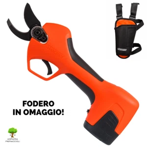 FORBICE POTATURA A BATTERIA STOCKER VULCANO E-25 TR 2 BATTERIE VALIGETTA FODERO - Foto 1 di 7
