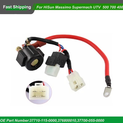 Relé solenoide de arranque nuevo ajuste para HiSun Massimo Supermach UTV 500 700 400 MSU Foto 1 de 4