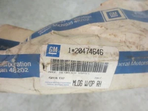 1988 1989 1990 1991 1992 1993 1994 Buick Regal rueda derecha moldura 20474646 - Imagen 1 de 2