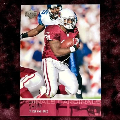 Marcel Shipp 2003 Upper Deck Football #156 MINT Cardinals Jersey UMass Legends💙 - Image 1 of 4