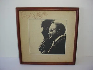 Bob Hope Authentic Autograph Signed Record Sleeve Framed 1979 Kings of Comedy - Picture 1 of 6