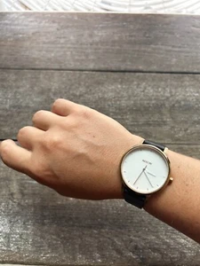 Nixon Kensington Uhr Schwarz Und Gold Damen » - Bild 1 von 5