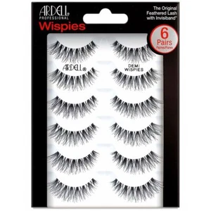 Ardell False Lashes - Demi Wispies - Lightweight with Invisible Band - Pack of 6 - Picture 1 of 9