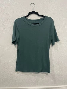 A New Day Brand, Round Neck Shirt-green- Size Large - Picture 1 of 4