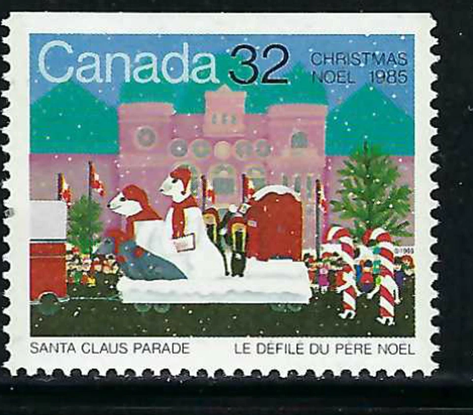 CANADÁ - SCOTT 1070 - MUY BUEN ESTADO - NAVIDAD - DESFILE DE SANTA CLAUS  Foto 1 de 1