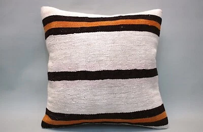 Almohada Cuadrada de Cáñamo, 16"x16", Almohada Decorativa para Sofá, Almohada para Acento Foto 1 de 4