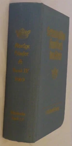 Genealogisches Handbuch des Adels - Band 22 Adelige Häuser A Band IV 1960 - Bild 1 von 1