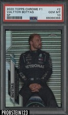 2020 Topps Chrome Formula 1 F1 Racing Refractor Valtteri Bottas SP PSA 10