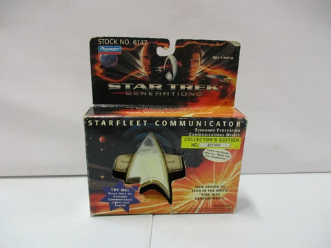 1994 Playmates Star Trek Generations Starfleet Communicator Cover