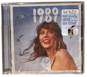 1989 Taylor's Version Crystal Skies Blue Edition CD Taylor Swift w/ Poster NEW - Imagen 1 de 2