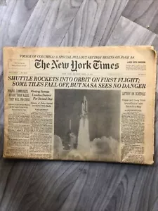 New york times - newyork monday april 13 1981 - Picture 1 of 5