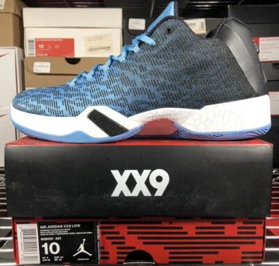 Air Jordan XX9 Low "University Blue/Carolina" Talla 10 (2016) Excelente Foto 1 de 4