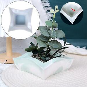 Quadratische Beton Silikon Pflanzgefäß Blumentopf Zement Vase Form Handarbeit