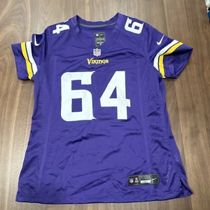Nike NFL Minnesota Vikings On Field Jersey Women Large Purple Blake Brandel - Picture 1 of 8