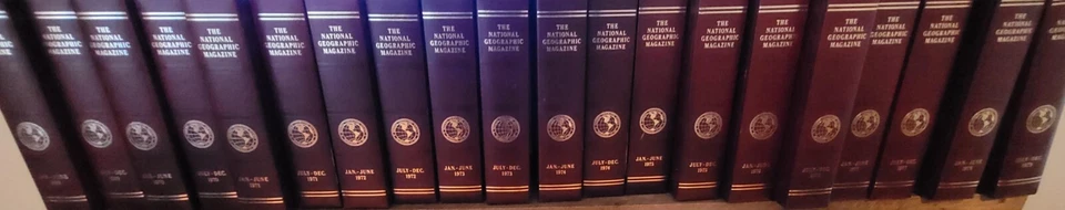 NATIONAL GEOGRAPHIC EMPTY SLIP CASE - 1961-2024 - YOU PICK YOUR YEAR(S) Foto 1 de 1