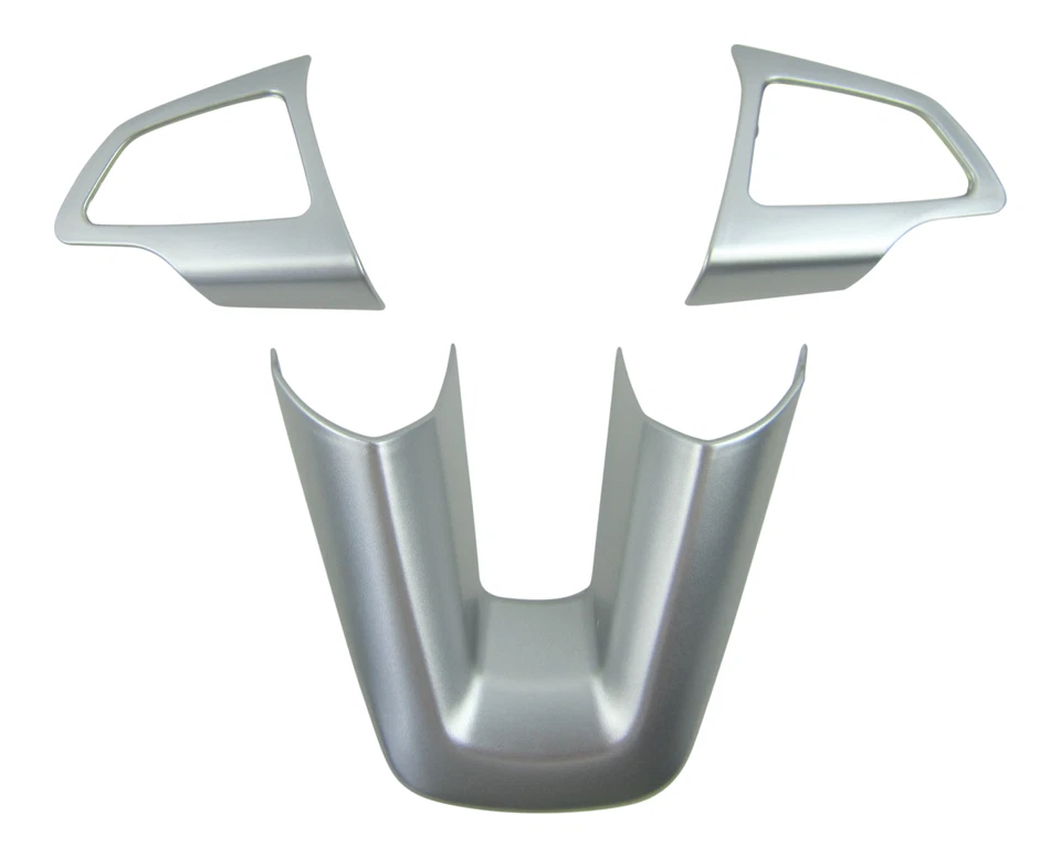 Für Ford Focus 3 III MK3 / Kuga II 2 ALU Lenkrad Abdeckung Blenden Clip im 3tlg - Bild 1 von 1