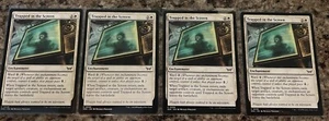 TRAPPED IN THE SCREEN x4 mtg NM-M Duskmourn 4 Common - Picture 1 of 1