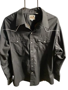 Vintage Ely Cattleman Men Shirt - Picture 1 of 7
