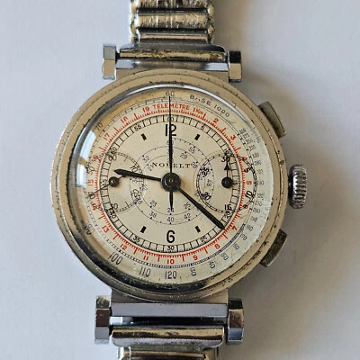 NOBELT-CRONO-RUOTA A COLONNE-ANSE BASCULANTI-LANDERON 39-OVERSIZE (37 MM)-BAMBOO - Immagine 1 di 4