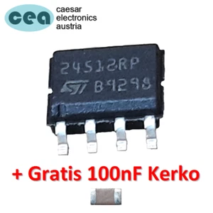 M24512-RMN6TP EEPROM 1.7-5.5V 512KBit (64KByte) I2C I²C [1~100 Stück/piece] - Bild 1 von 3