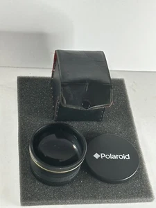 Teleobiettivo Polaroid Studio Series 2,2x con tappi e custodia in pelle - Foto 1 di 7