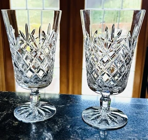 Set Of 2 Vintage Lenox Charleston Water/Ice Tea Crystal Glasses *Read - Picture 1 of 8