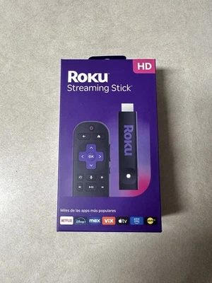 Roku Streaming Stick 2025 HD Media TV Player Voice Remote 3840MX MEXICAN/ENGLISH - Image 1 of 4