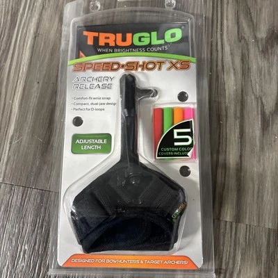 TruGlo - Speed Shot XS - Standard Size - Hook and Loop Strap - Black #L3a - Image 1 of 2