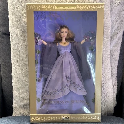 Mattel Goddess Of Spring Barbie 2nd In Classical Goddess Collection Series- New - Image 1 of 4