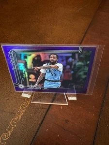 2025/26 TOPPS BASKETBALL DERRICK JONES JR. PURPLE RAINBOW CARD #D 059/250 CLIPS - Picture 1 of 2