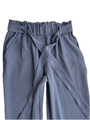 Women’s Grey Pants Size XS pull on cuffed high Waisted Straight Cuff Gray Career - Image 1 of 4