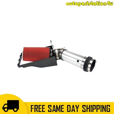 Red Filter Cold Air Intake Kit For Ford F250 F350 Super Duty 1999-2003 7.3L V8 - Image 1 of 4