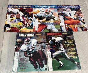 Coaching Management & Gridiron Coach Plays, Drills & Strategy SET OF 5 - Imagen 1 de 10