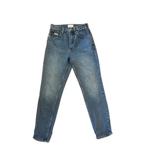 Damen 25 Frame Denim Jeans Hose High N Tight Stearnlee Tapered Leg Baumwolle - Bild 1 von 5