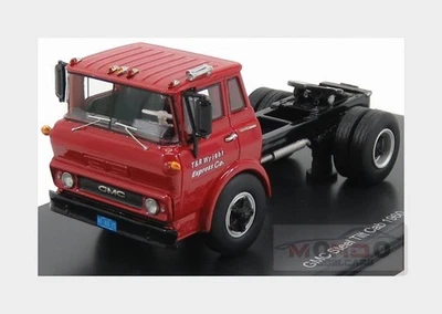 1:64 Neoscale Gmc Steel Tilt Cab Tractor Truck 2-Assi 1960 Red Black NEO64075 Mo - Immagine 1 di 2