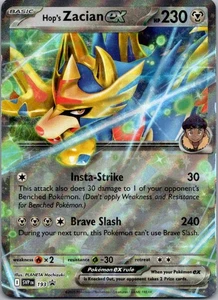 Hop's Zacian ex - Double Rare SV: Scarlet & Violet Promo Cards SVP193 NM - Picture 1 of 2