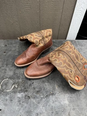 Laredo Men’s 62034 Leather Cowboy Boots 11D - Image 1 of 4